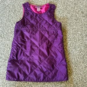 REI Pink and Purple Quilted Toddler Dress